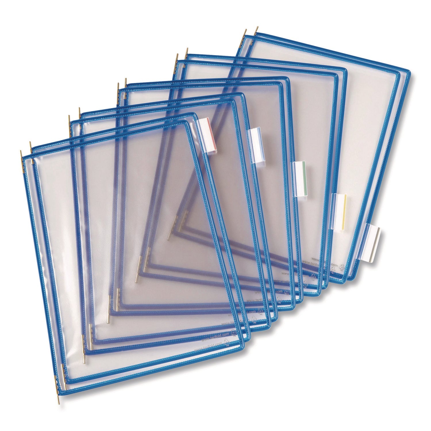 djois-r-by-tarifold-pivoting-pockets-1-section-blue-10-pack-tfip010_1