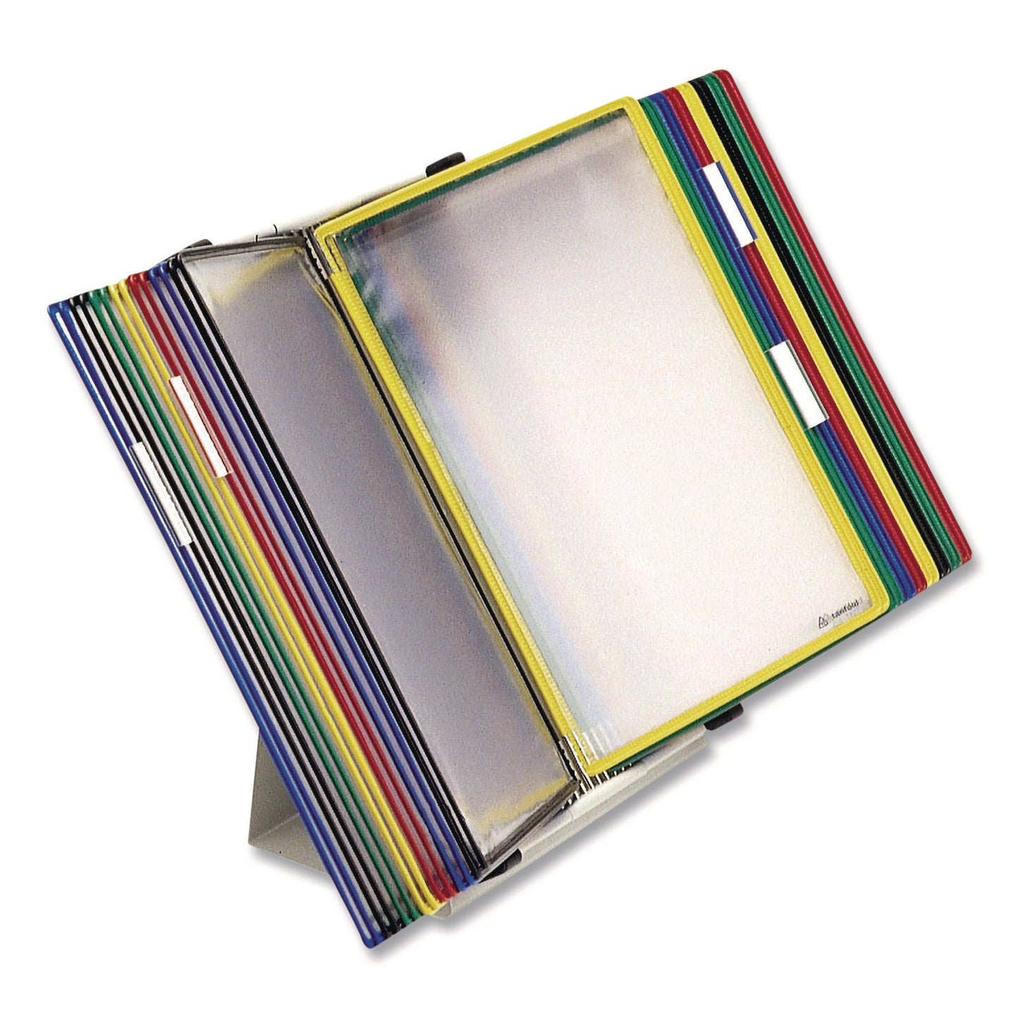 djois-r-by-tarifold-desktop-reference-and-display-system-40-panels-with-assorted-borders-white-base-tfid294_7