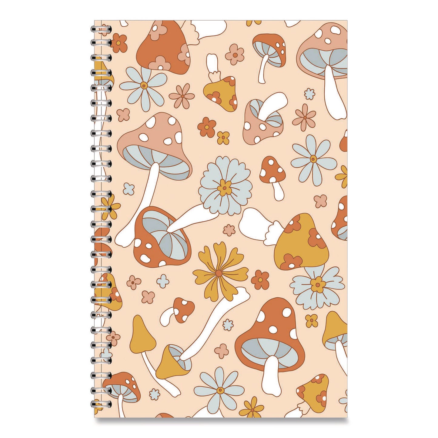 House of Doolittle™ Recycled Non-Dated Monthly/Weekly Planner, Mushrooms, Multicolor Cover, Undated (HOD212140)