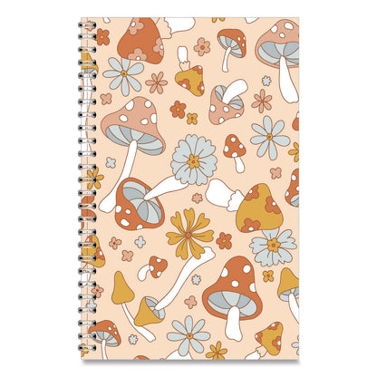 House of Doolittle™ Recycled Non-Dated Monthly/Weekly Planner, Mushrooms, Multicolor Cover, Undated (HOD212140)