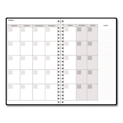 House of Doolittle™ Recycled Non-Dated Monthly/Weekly Planner, 70's Stripes, Multicolor Cover, Undated (HOD212142)