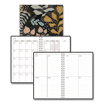 House of Doolittle™ Recycled Non-Dated Monthly/Weekly Planner, Fall Floral, Multicolor Cover, Undated (HOD212147)