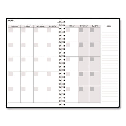 House of Doolittle™ Recycled Non-Dated Monthly/Weekly Planner, Fall Floral, Multicolor Cover, Undated (HOD212147)