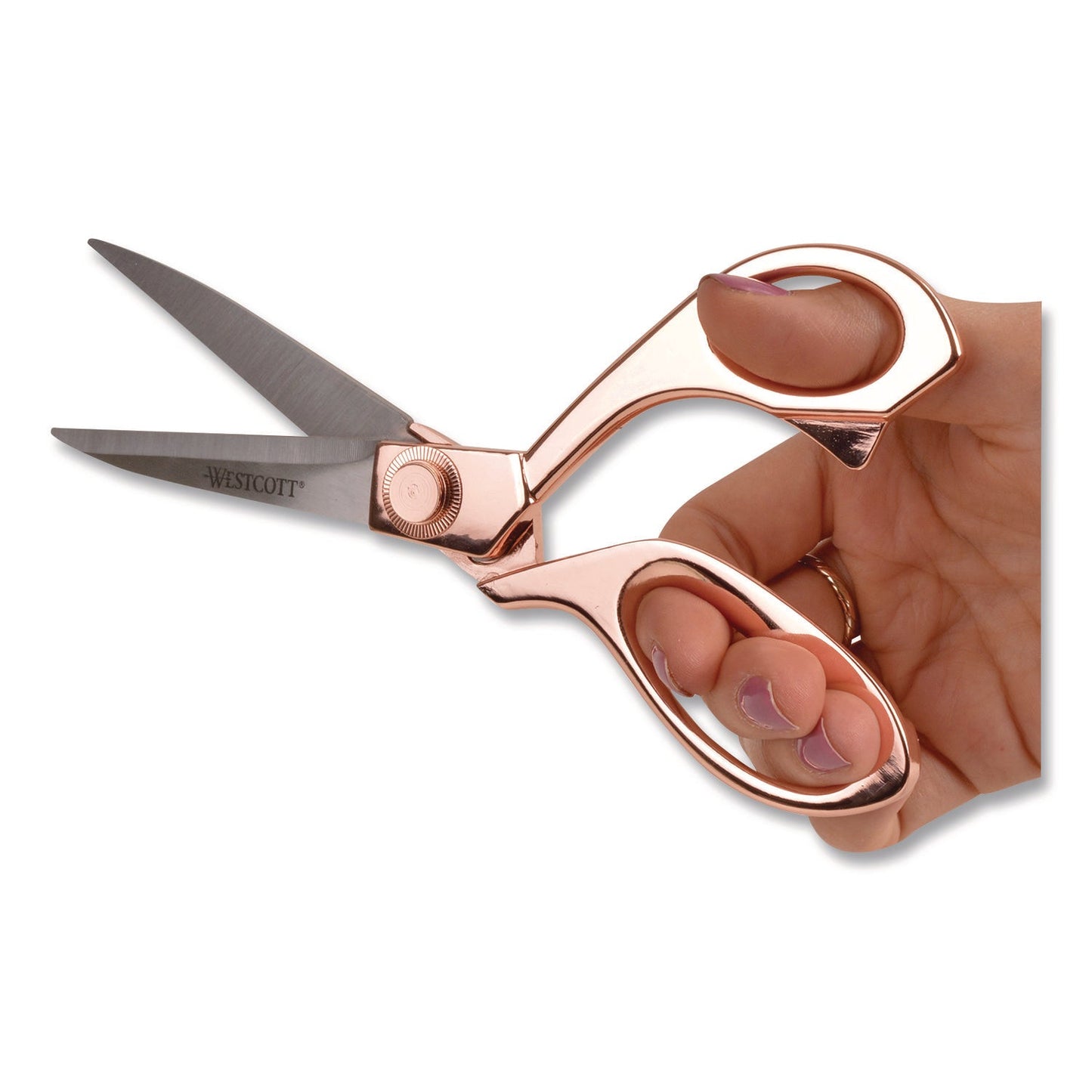 westcott-r-vintage-stainless-steel-scissors-8-long-offset-rose-gold-handle-acm16968_5