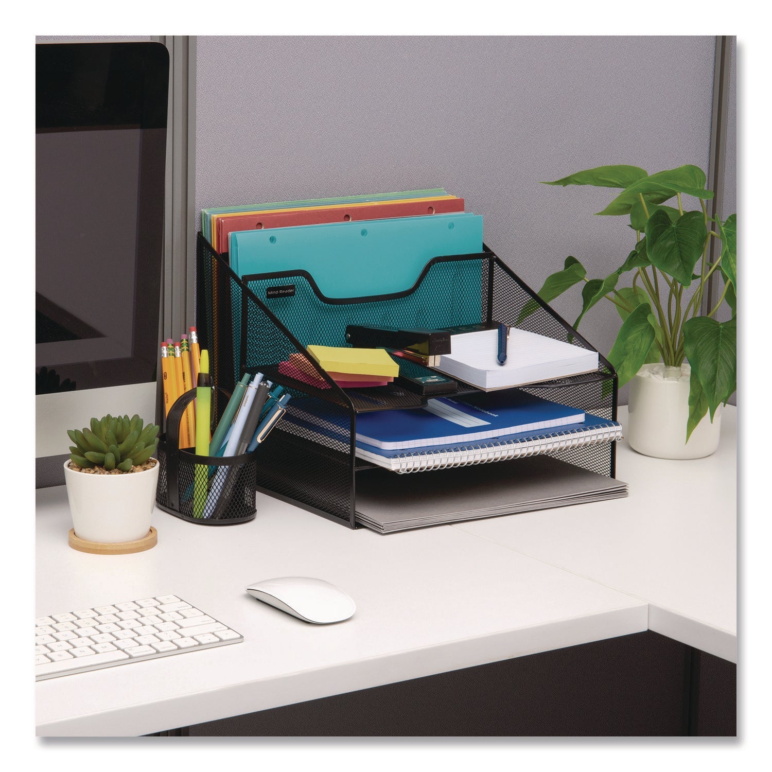 mind-reader-metal-mesh-vertical-file-holder-paper-tray-desktop-organizer-2-tier-5-compartment-letter-size-11-25-x-12-5-x-9-5-black-emsmeshbox5blk_2