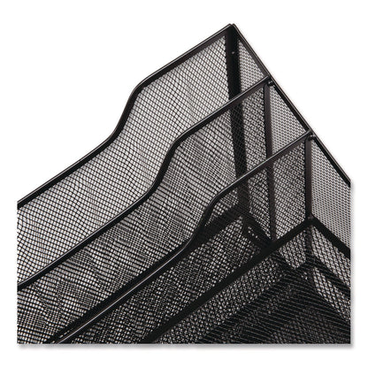 mind-reader-metal-mesh-vertical-file-holder-paper-tray-desktop-organizer-2-tier-5-compartment-letter-size-11-25-x-12-5-x-9-5-black-emsmeshbox5blk_5