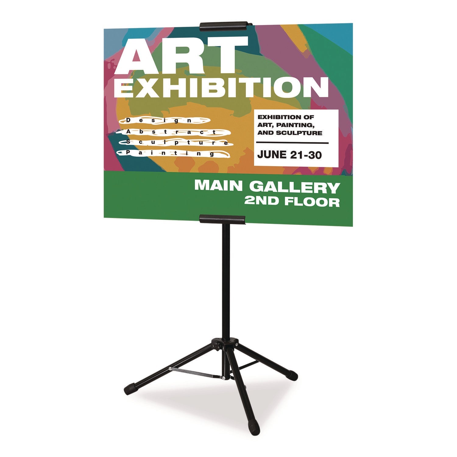 excello-global-products®-blank-floor-sign-stand-holds-posters-up-to-77-26-to-86-tall-black-stand-white-face-exoegphd0523_6