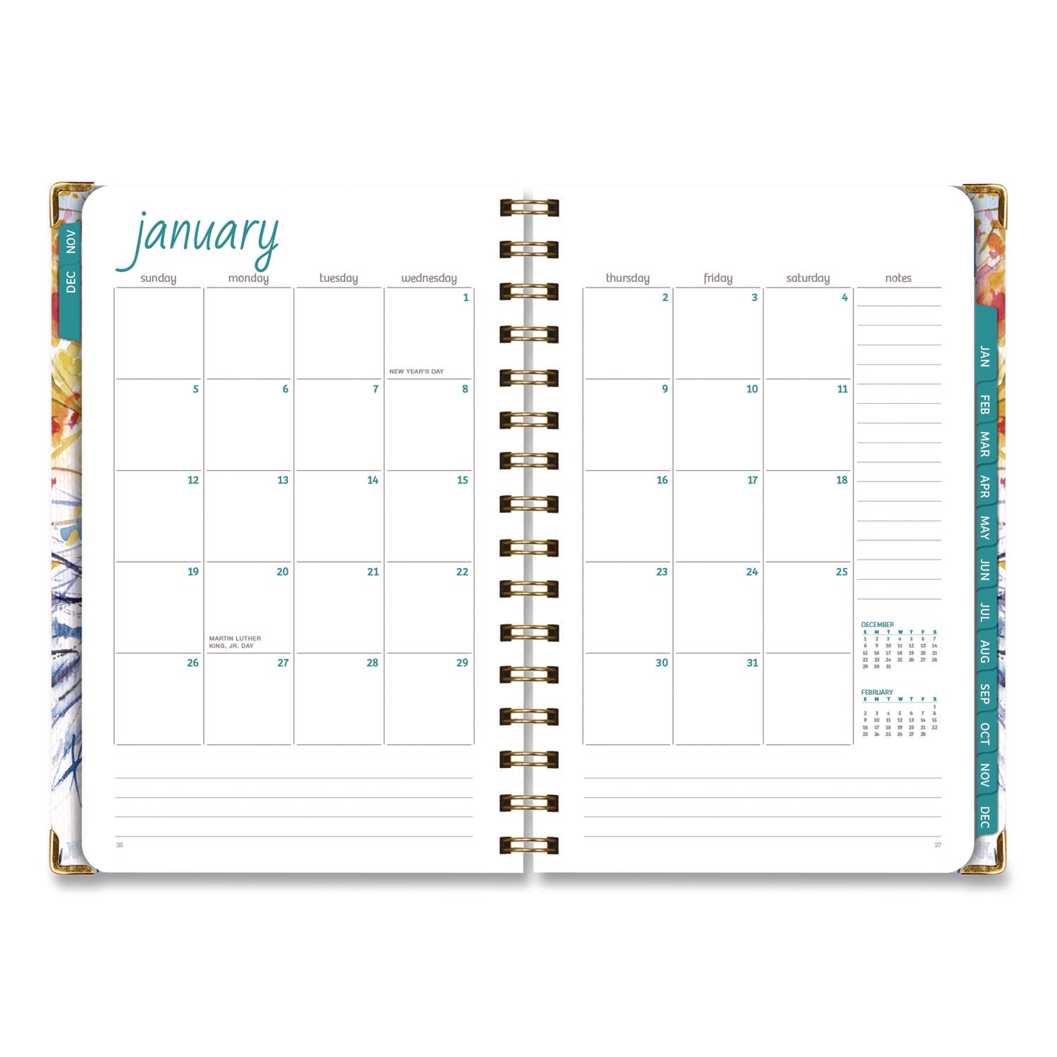 global-printed-products-seasons-tree-weekly-monthly-planner-seasons-tree-artwork-8-x-5-5-multicolor-cover-14-month-nov-2024-to-dec-2025-gpuspls255820_3