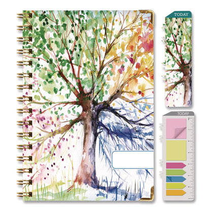 global-printed-products-seasons-tree-weekly-monthly-planner-seasons-tree-artwork-8-x-5-5-multicolor-cover-14-month-nov-2024-to-dec-2025-gpuspls255820_5