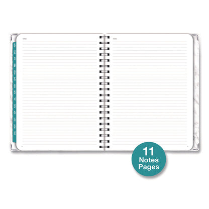 global-printed-products-marble-weekly-monthly-planner-marble-stone-artwork-11-x-8-5-white-gray-silver-cover-14-month-nov-2024-to-dec-2025-gpuspls25851106_4