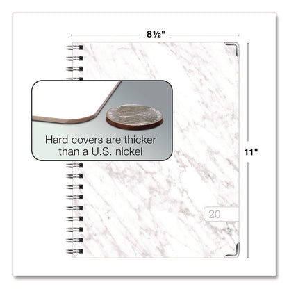 global-printed-products-marble-weekly-monthly-planner-marble-stone-artwork-11-x-8-5-white-gray-silver-cover-14-month-nov-2024-to-dec-2025-gpuspls25851106_6