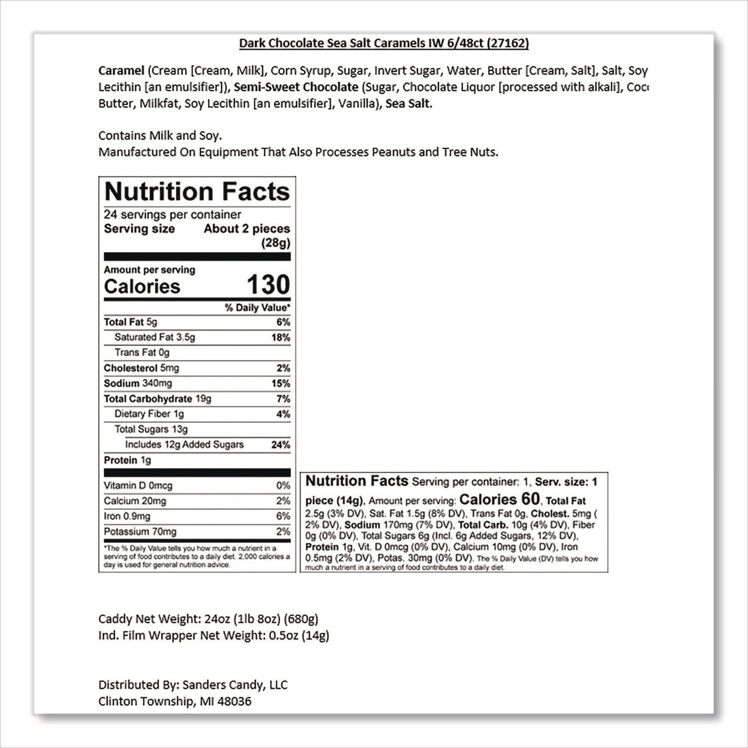 sanders-r-small-batch-wonders-snack-size-dark-chocolate-sea-salt-caramels-0-5-oz-individually-wrapped-48-box-ndekar04002_5
