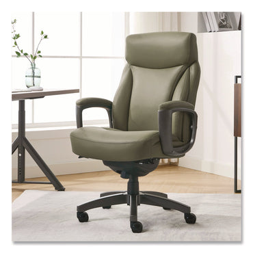 la-z-boy®-arcadian-bonded-leather-executive-chair-supports-up-to-275-lb-19-x-22-seat-height-olive-back-seat-gray-black-base-lzb60008olv_2