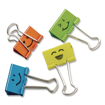 officemate-smiling-face-binder-clips-medium-assorted-colors-36-pack-oic31095_2