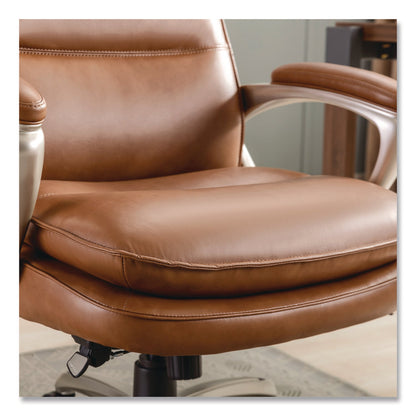 la-z-boy®-jenkins-executive-big-and-tall-chair-supports-up-to-400-lb-20-to-23-seat-height-brown-seat-back-silver-black-base-lzb60075cam_8