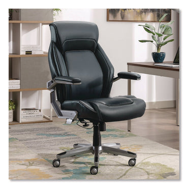 la-z-boy®-meyer-bonded-leather-executive-chair-supports-up-to-275-lb-19-x-22-75-navy-seat-navy-back-silver-base-lzb60082nvycc_2