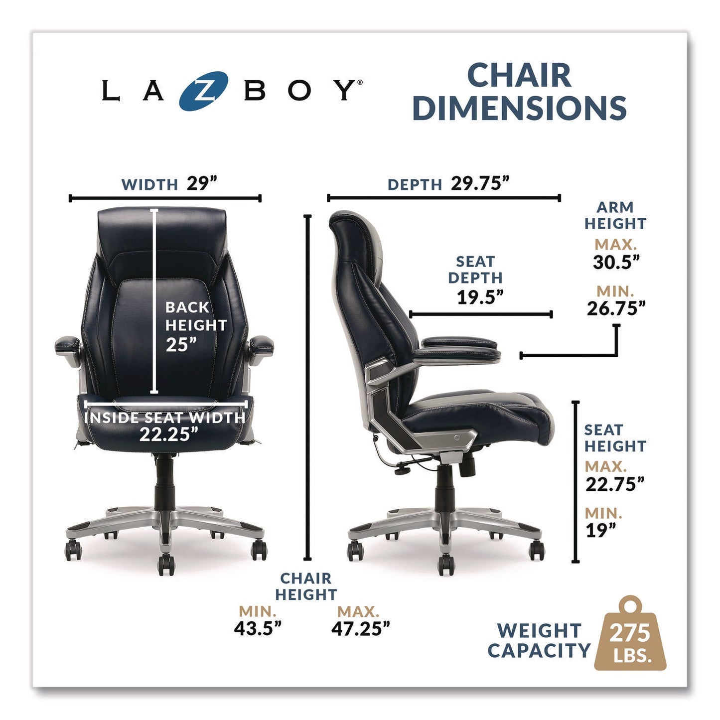 la-z-boy®-meyer-bonded-leather-executive-chair-supports-up-to-275-lb-19-x-22-75-navy-seat-navy-back-silver-base-lzb60082nvycc_3