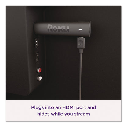 Roku Streaming Stick, Black (ROH3820R2)