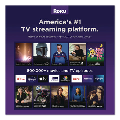 Roku Streaming Stick, Black (ROH3820R2)