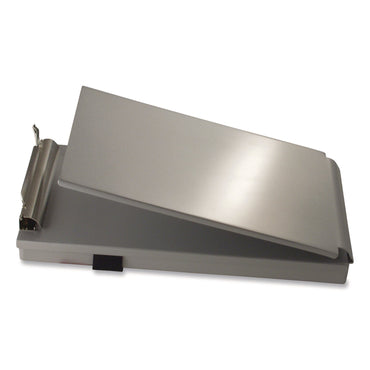saunders-recycled-aluminum-citation-holder-clipboard-1-2-clip-capacity-holds-6-x-11-sheets-silver-sau12205_2