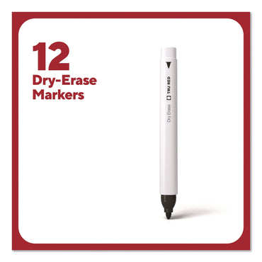tru-red-pen-dry-erase-markers-bullet-fine-tip-assorted-colors-12-pack-tudtr61455_2