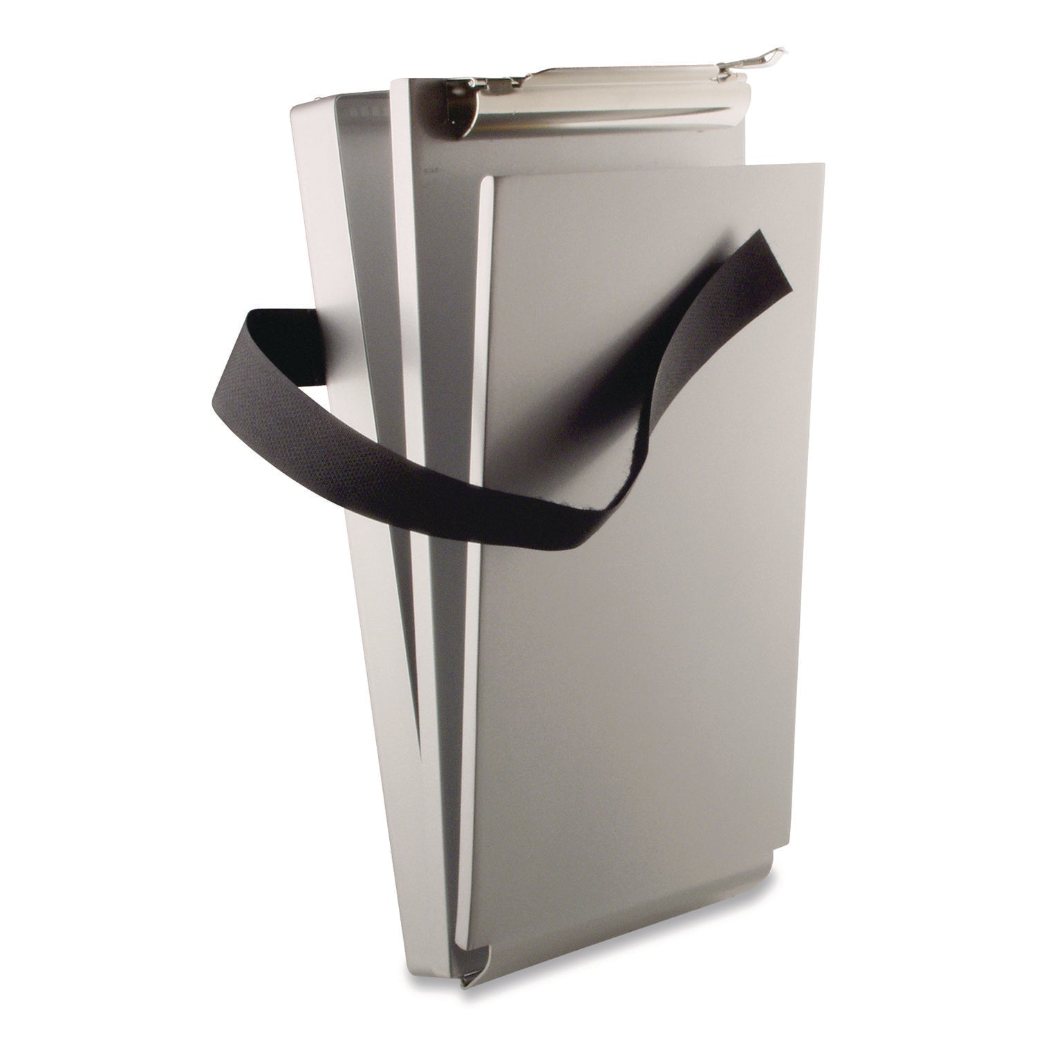 saunders-recycled-aluminum-citation-holder-clipboard-1-2-clip-capacity-holds-6-x-11-sheets-silver-sau12205_3