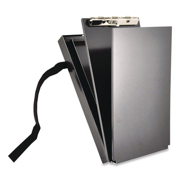 saunders-recycled-aluminum-citation-holder-clipboard-1-2-capacity-holds-6-x-11-sheets-black-sau12206_2