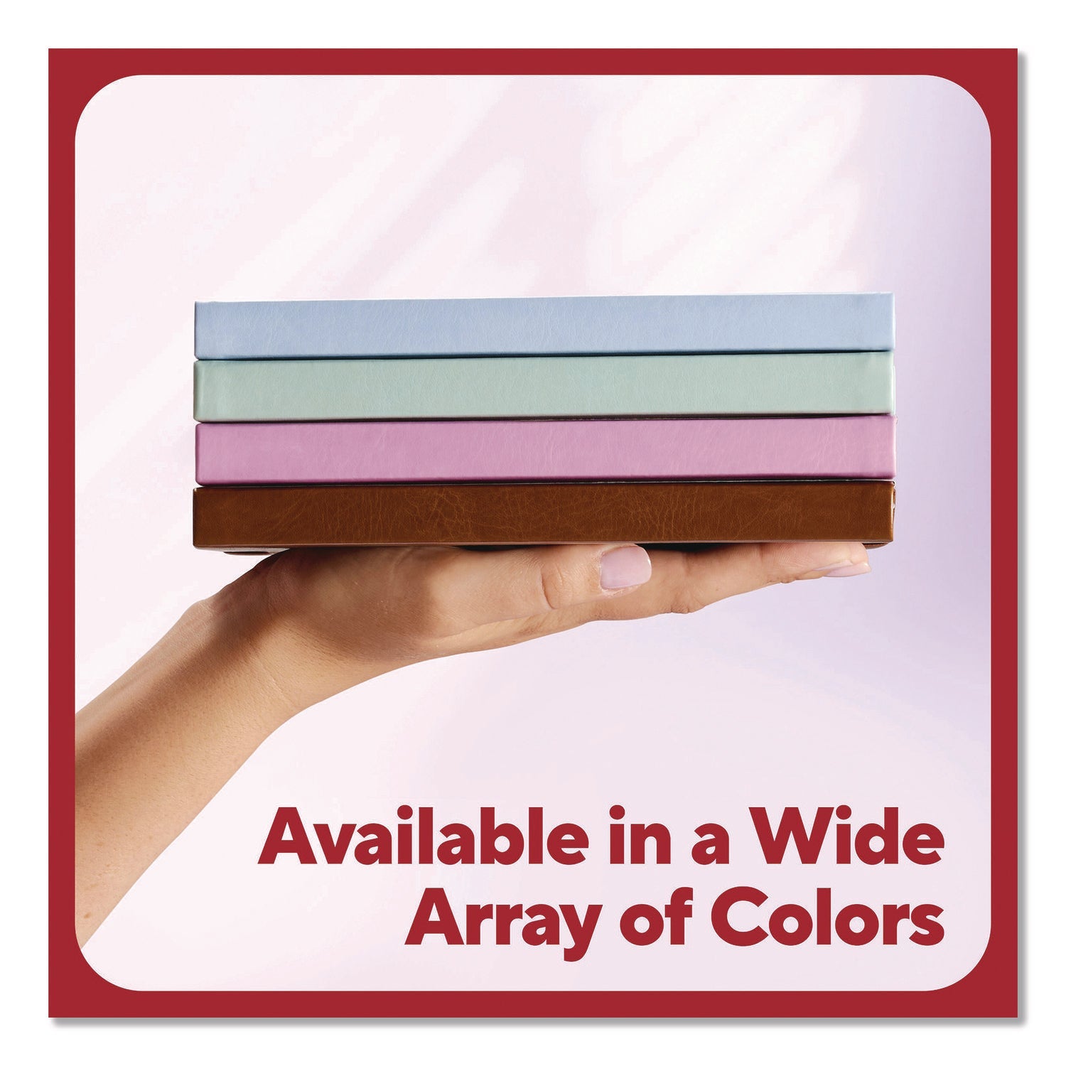 tru-red-flexible-cover-business-journal-elastic-closure-1-subject-narrow-rule-cognac-cover-128-10-x-8-sheets-tudtr61953_5