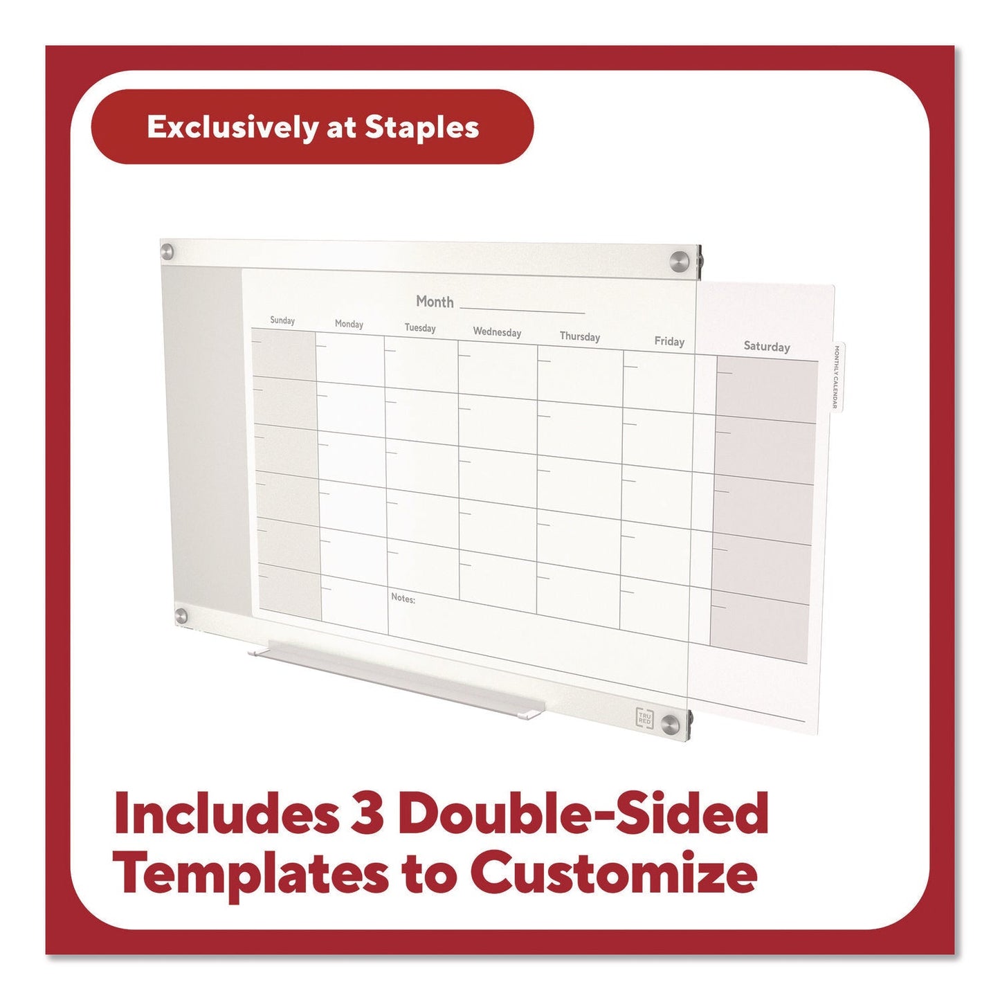 tru-red-magnetic-glass-dry-erase-board-with-templates-six-views-3-ft-x-2-ft-white-surface-tudtr62139_2