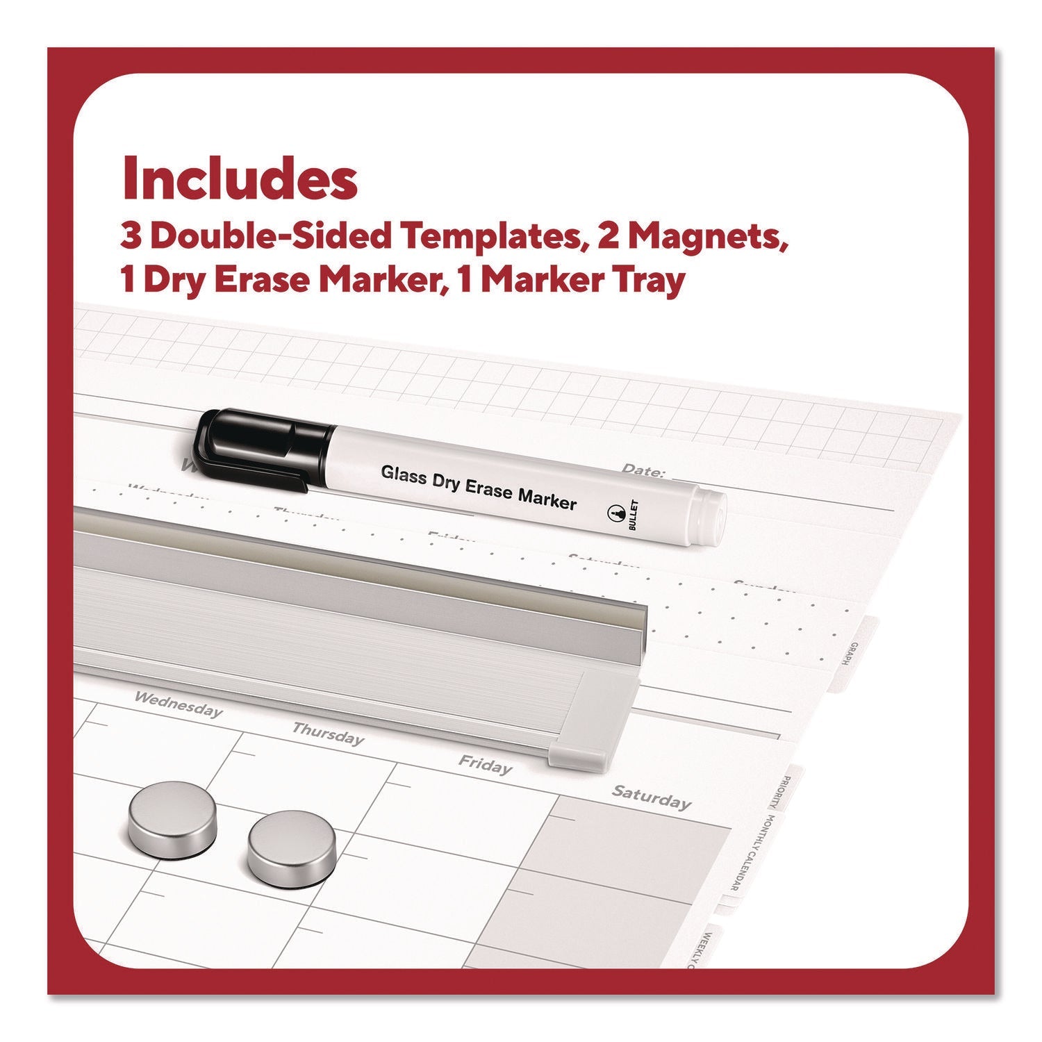 tru-red-magnetic-glass-dry-erase-board-with-templates-six-views-3-ft-x-2-ft-white-surface-tudtr62139_6