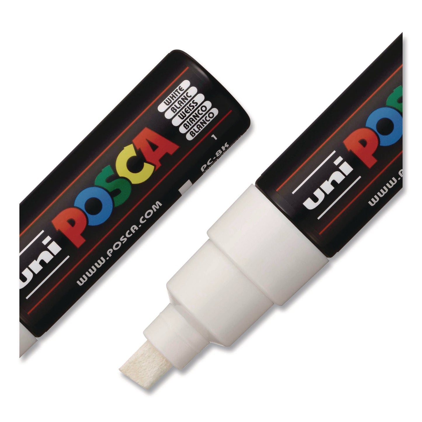 posca-water-based-paint-markers-broad-chisel-tip-white-ubcpc8kwhite_7