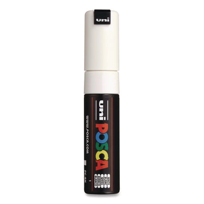 posca-water-based-paint-markers-broad-chisel-tip-white-ubcpc8kwhite_1