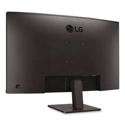 LG Curved LCD Monitor, 32" Widescreen, VA Panel, 1920 Pixels x 1080 Pixels (WLB32BR50CB)