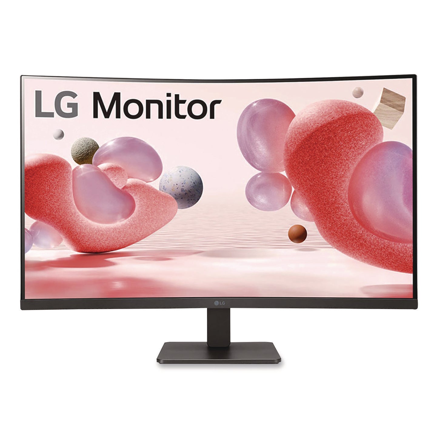 LG Curved LCD Monitor, 32" Widescreen, VA Panel, 1920 Pixels x 1080 Pixels (WLB32BR50CB)