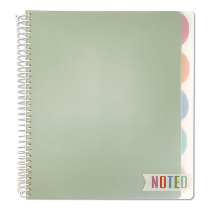 carolina-pad®-noted-five-subject-spiral-notebook-medium-college-rule-randomly-assorted-cover-color-150-11-x-8-5-sheets-wlb17514_2