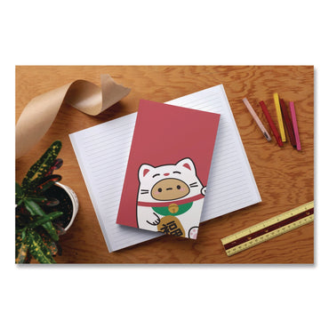 denik-smoko-tayto-lucky-cat-layflat-notebook-1-subject-medium-college-rule-red-white-brown-cover-72-8-x-5-sheets-dnklfc1885l_2