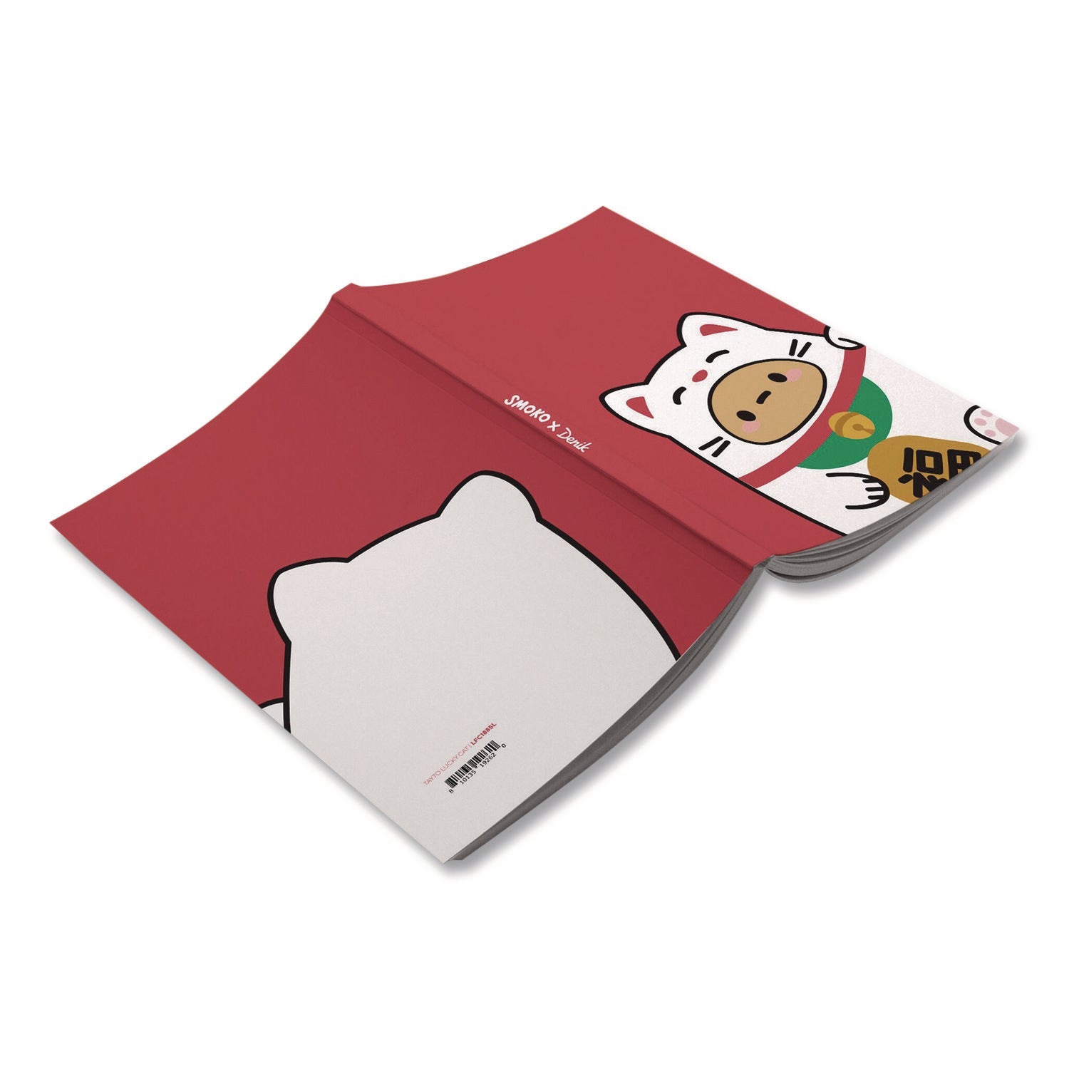denik-smoko-tayto-lucky-cat-layflat-notebook-1-subject-medium-college-rule-red-white-brown-cover-72-8-x-5-sheets-dnklfc1885l_3