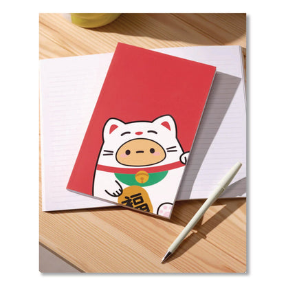 denik-smoko-tayto-lucky-cat-layflat-notebook-1-subject-medium-college-rule-red-white-brown-cover-72-8-x-5-sheets-dnklfc1885l_4