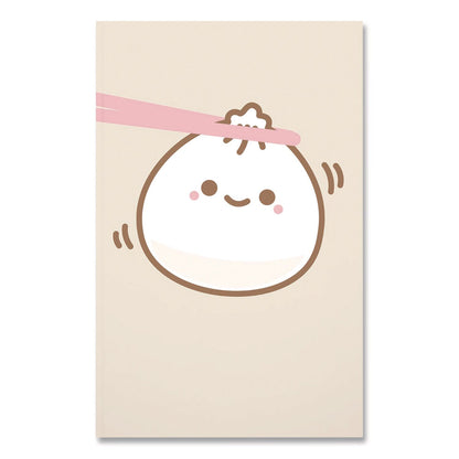 denik-smoko-lil-b-dumpling-layflat-notebook-1-subject-medium-college-rule-tan-white-pink-cover-72-8-x-5-sheets-dnklfc1887l_1