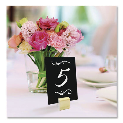 excello-global-products®-tabletop-chalkboard-tag-black-surface-teak-wood-holder-3-x-4-6-pack-exoegphd0508s_2