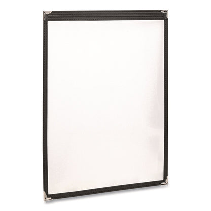 excello-global-products-r-menu-holder-for-8-5-x-11-menus-portrait-orientation-2-view-9-3-x-12-holder-clear-black-silver-10-pack-exosplsmenu2_1