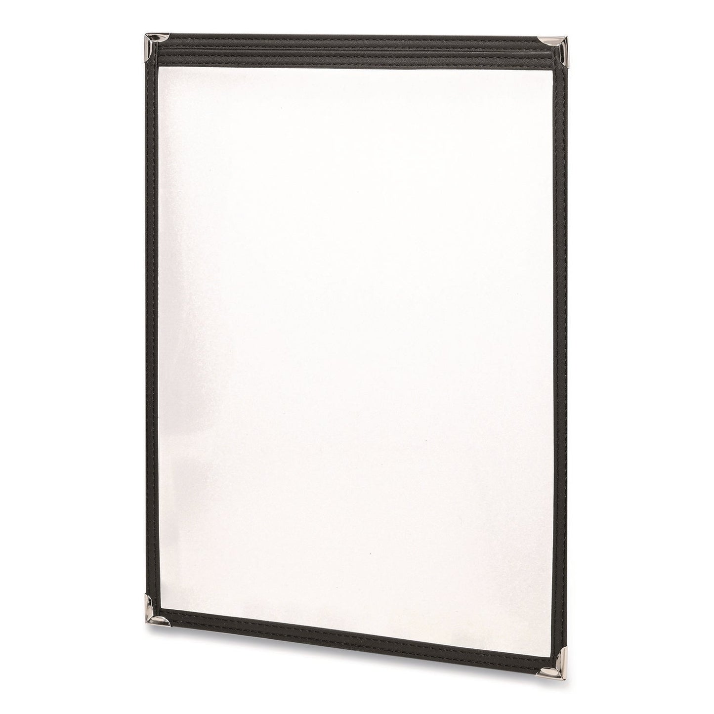 excello-global-products-r-menu-holder-for-11-x-17-menus-portrait-orientation-11-7-x-18-clear-black-silver-exosplsmenu1117_4