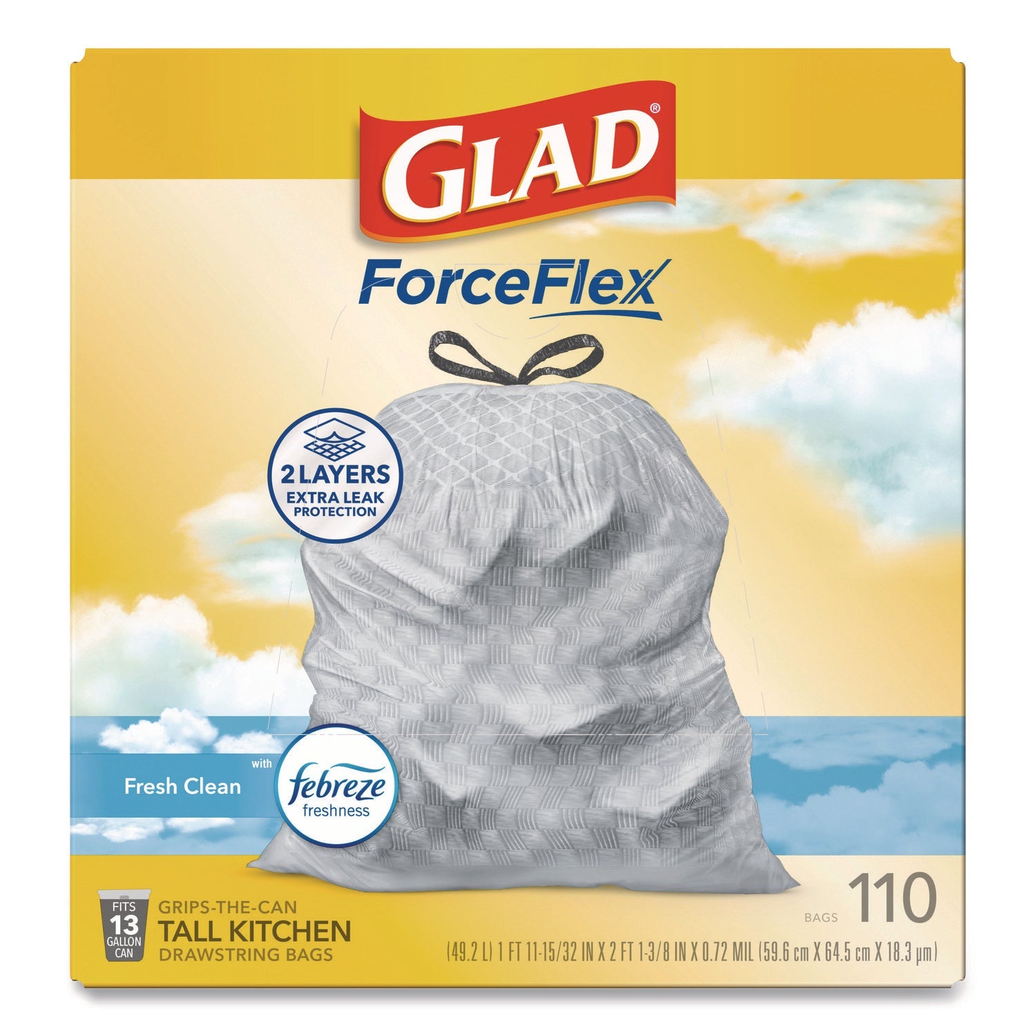glad-r-forceflex-tall-kitchen-drawstring-trash-bags-drawstring-13-gal-fresh-clean-scent-10-19-x-9-81-gray-110-roll-3-carton-clo78563ct_5