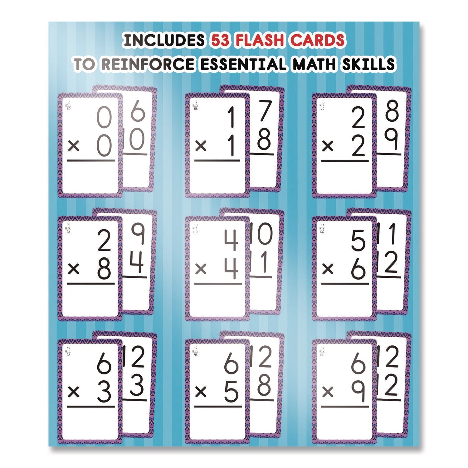 carson-dellosa-education-multiplication-0-to-12-flash-cards-3-25-x-5-25-assorted-colors-54-cards-cdp0769677436_3