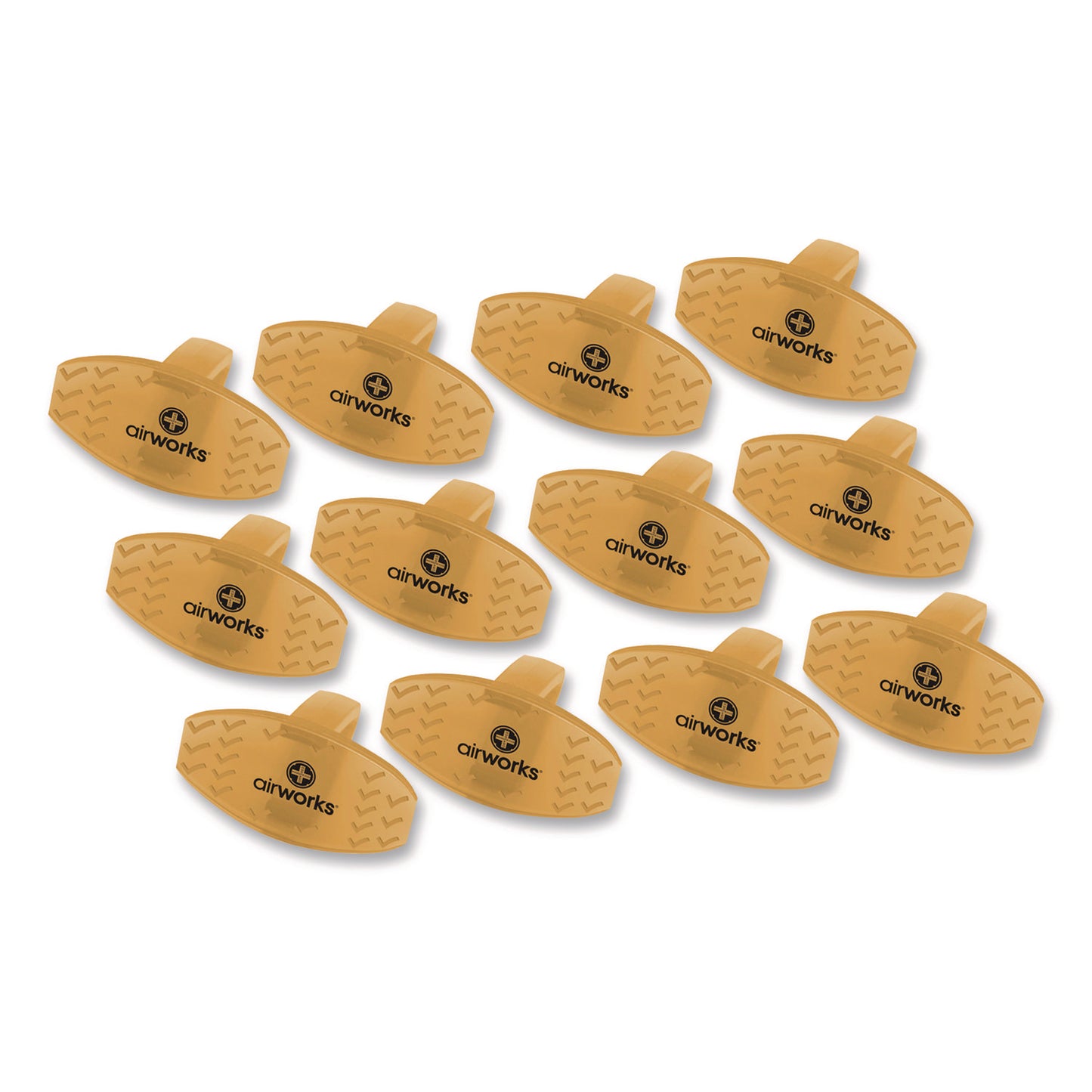 HOSPECO® AirWorks Bowl Clips, Citrus Grove Scent, Orange, Dozen (HOSAWBC231)
