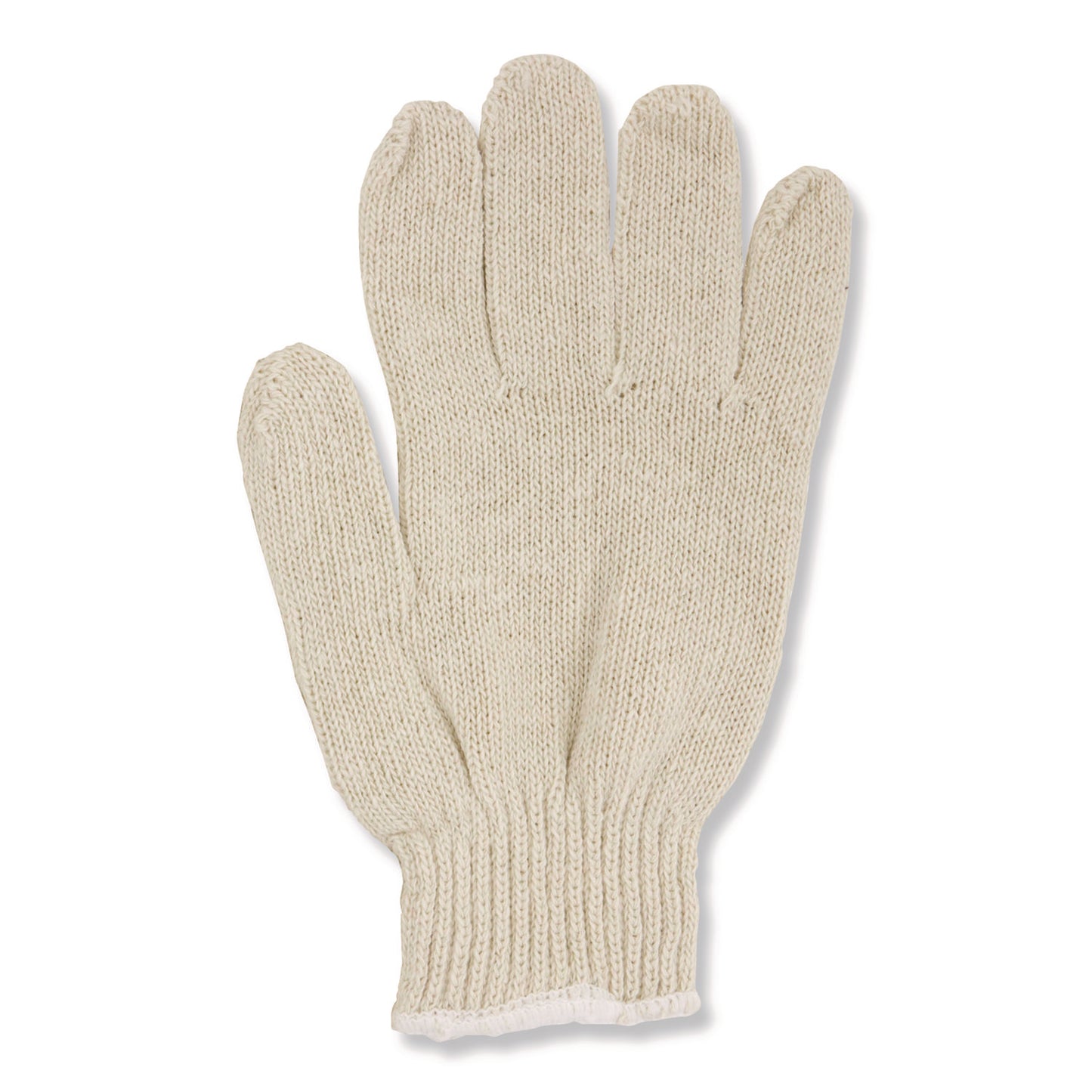 HOSPECO® ProWorks String Knit Glove, Reversible, Large, Natural, 12 Pairs (HOSGWSKNL)