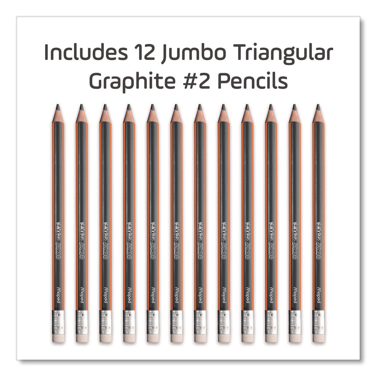 maped-helix-blackpeps-jumbo-triangular-pencils-hb-2-black-lead-orange-black-barrel-dozen-mhx854721zt_3
