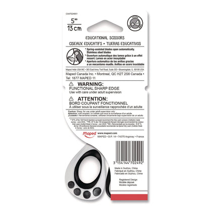 maped-helix-kidy-spring-assisted-educational-scissors-rounded-tip-5-41-long-2-cut-length-straight-white-black-handle-mhx470249us_4