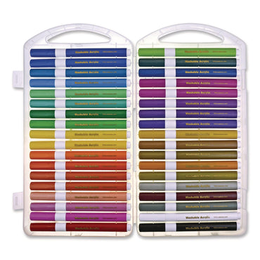 tpg-creations-washable-acrylic-markers-fine-bullet-tip-assorted-colors-36-pack-6-packs-carton-tpg49906_2
