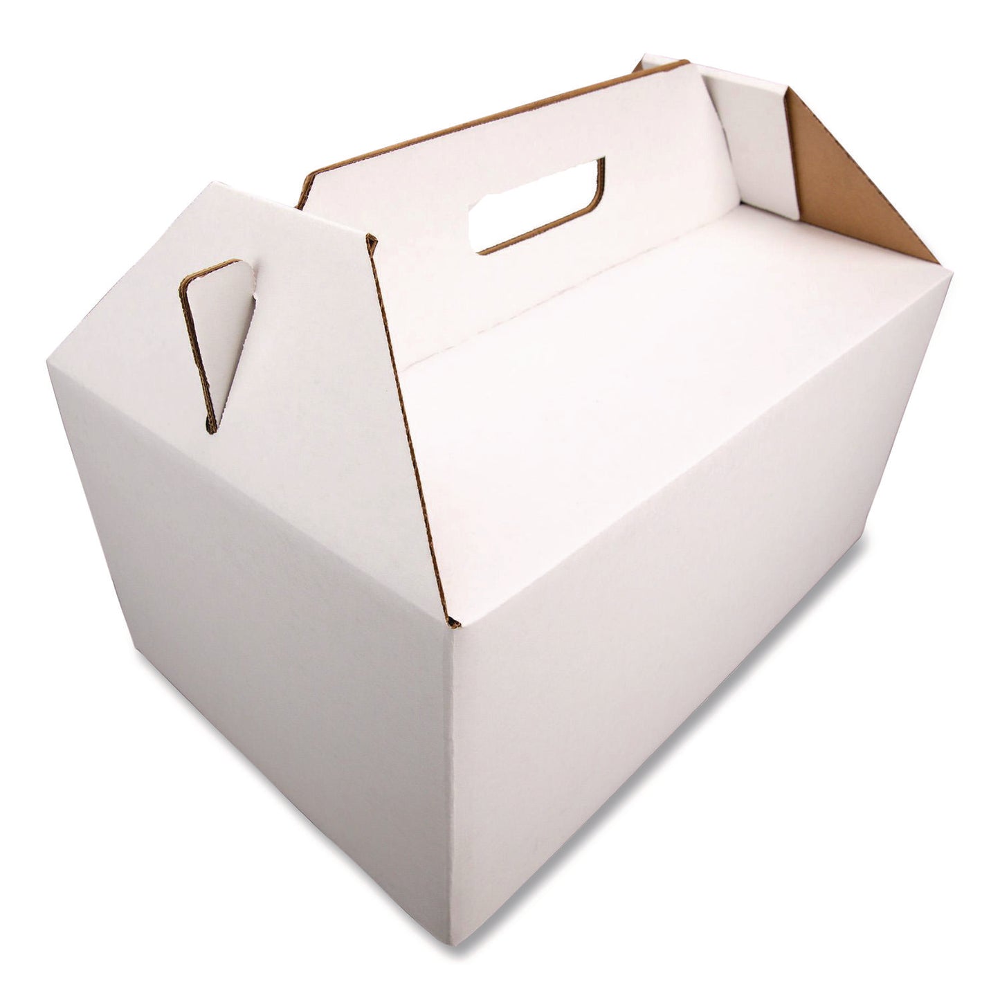 SCT® Carryout Barn Boxes, Large Corugated, 12 x 18 x 9, White/Kraft, 25/Carton (SCH2763)